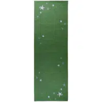 X-Mas BĚHOUN NA STŮL, 40/100 cm, světle zelená