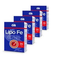 GS Železo Lipo Fe, 4 × 30 kapslí