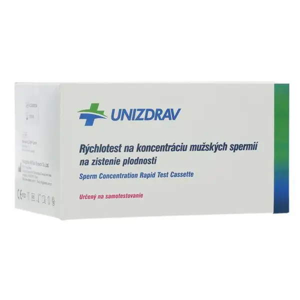 Rychlotest na koncentraci mužských spermií ke zjištění plodnosti