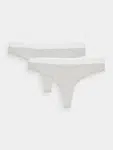 Women's Underwear Panties 4F (2 Pack) - Grey