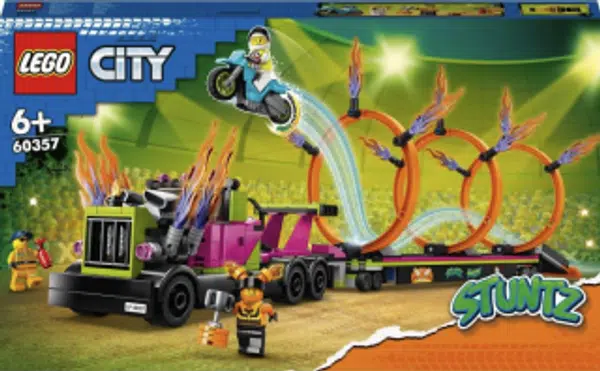 Tahač s ohnivými kruhy - LEGO City (60357)