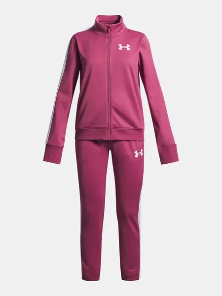 Dívčí souprava Under Armour UA Knit Track Suit-RED - Holky