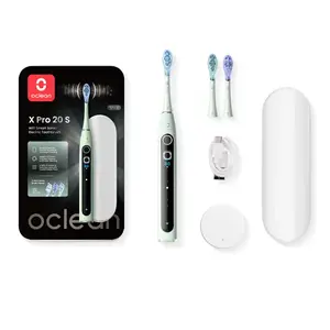 Oclean X Pro 20 set sonický kartáček zelený