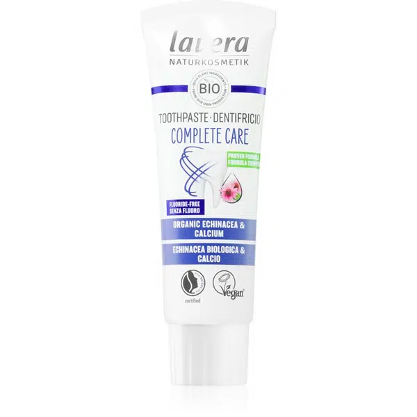 Lavera Complete Care posilňujúca zubná pasta bez fluóru 75 ml