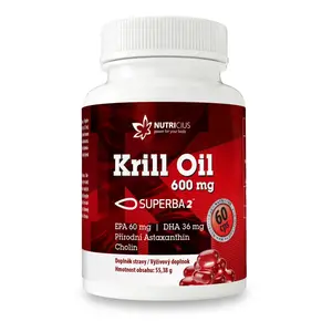 Nutricius Krill oil 600 mg Superba2 60 kapslí