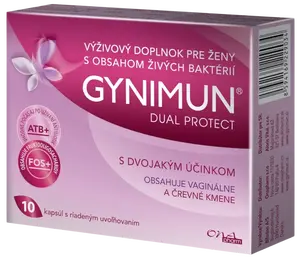GYNIMUN DUAL PROTECT s riadeným uvoľňovaním 10 kapsúl