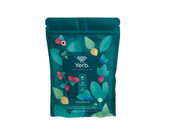 YERB Přírodní Energetický Nápoj Mango Maracuja 200 g