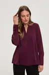Marisse WOMEN'S SHIRT Z-KO-4819 BURGUNDY