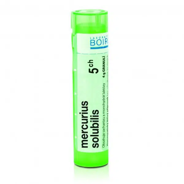 Mercurius solubilis 5CH granule 4g
