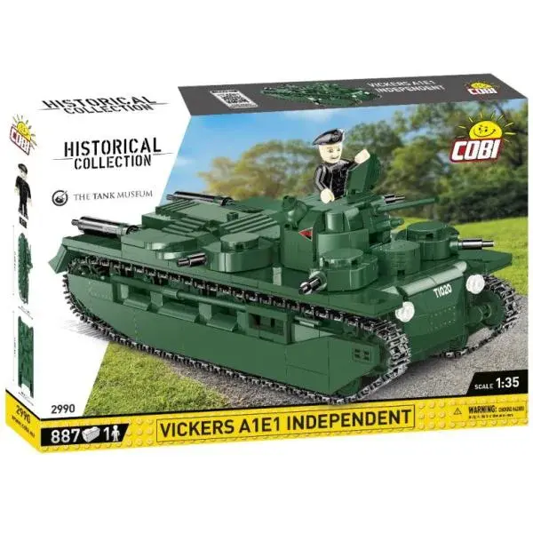 Cobi Great War Vickers A1E1 Independent, 1:35, 886 k, 1 f
