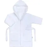 Detský župan New Baby Sovičky biely 110 (4 - 5 r)