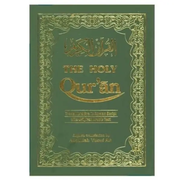 The Holy Qur'an: Transliteration in Roman Script with Arabic Text and English Translation