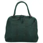Stylová dámská koženková kabelka do ruky s reliéfem Aldo, zelená