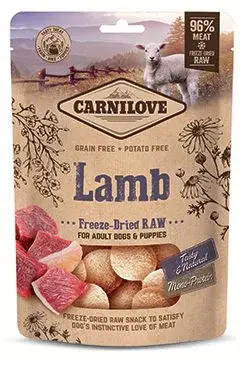 Carnilove Raw freeze-dried snacks lamb 60g