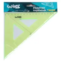 Pravítko- trojuholník neonový