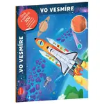 Čítaj a nalepuj – VO VESMÍRE, kniha so samolepkami