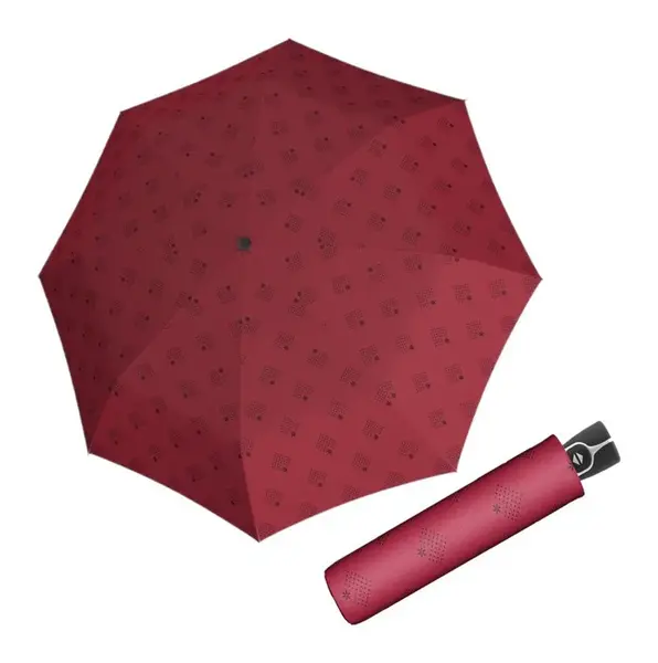 Dámský deštník Doppler Fiber Magic Night Sky Red