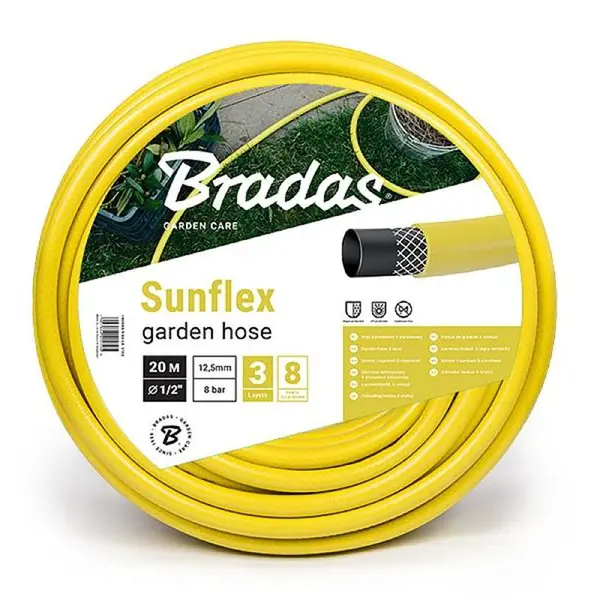 Hadice zahradní SUNFLEX 1/2" 30m