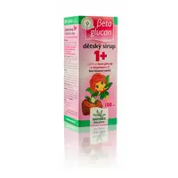 NATURES Beta glukan dětský sirup 1+ s příchutí lesní jahody 100 ml