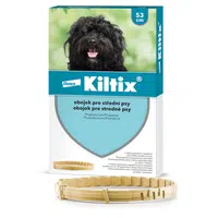 KILTIX Obojek proti blechám a klíšťatům pro střední psy 53 cm
