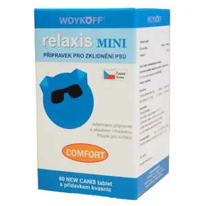 WOYKOFF Relaxis mini sýrová příchuť 60 tablet