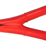 Svorka  50A izolovaná červená 88mm