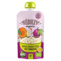 RUDOLFS Bio kapsička mango, celozrnná ovesná kaše 6m+ 110 g