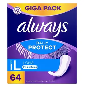 ALWAYS Intimky Daily Protect Long 64 kusů