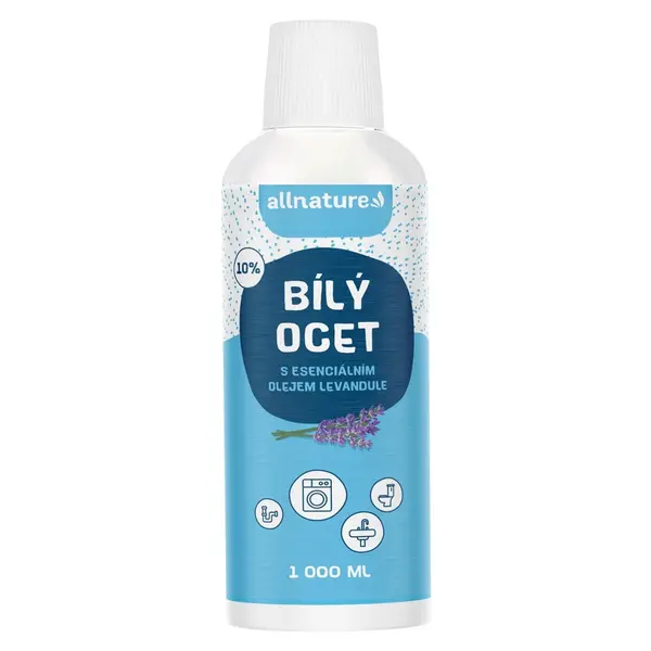 ALLNATURE Bílý ocet 10% s vůní levandule 1000 ml