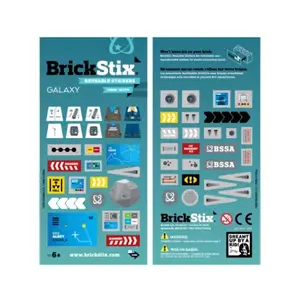 Samolepky na stavebnici Galaxy 60 ks