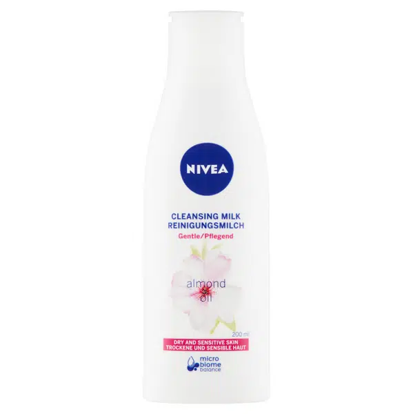 NIVEA Jemné čistící pleťové mléko pro suchou až citlivou pleť 200 ml