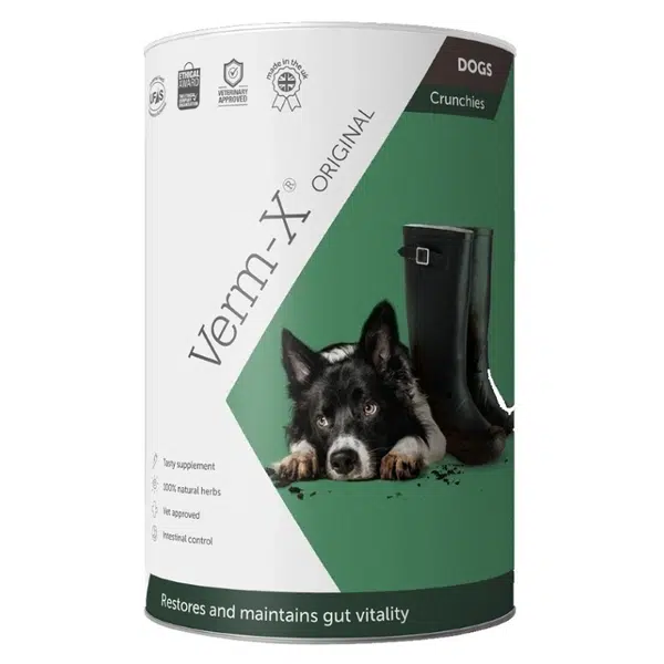 VERM-X Přírodní granule proti střevním parazitům pro psy 100 g
