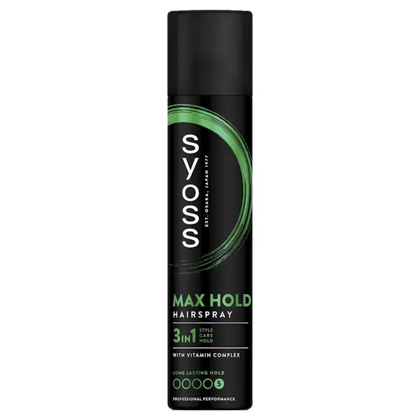 SYOSS Lak na vlasy max hold 300 ml