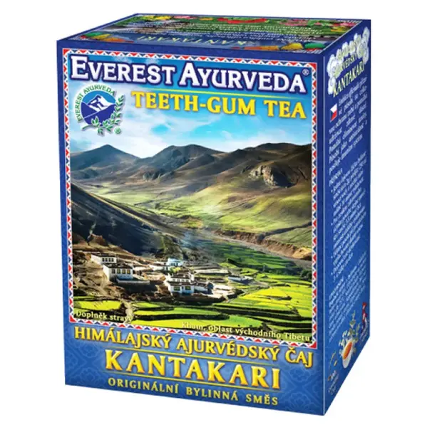 EVEREST AYURVEDA Kantakari zuby a dásně sypaný čaj 100 g