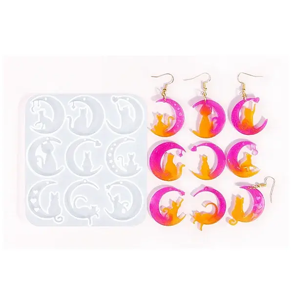 1Pc DIY Pendant Molds