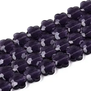 Transparent Glass Beads Strands