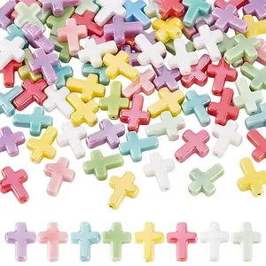 4 Strands Handmade Porcelain Beads