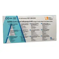 ALL Rychlotest z nosu SARS-CoV-2 nebo chřipka A+B antigenový kombo 1 kus