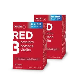 Cemio RED3®, 180 kapslí, NOVÝ