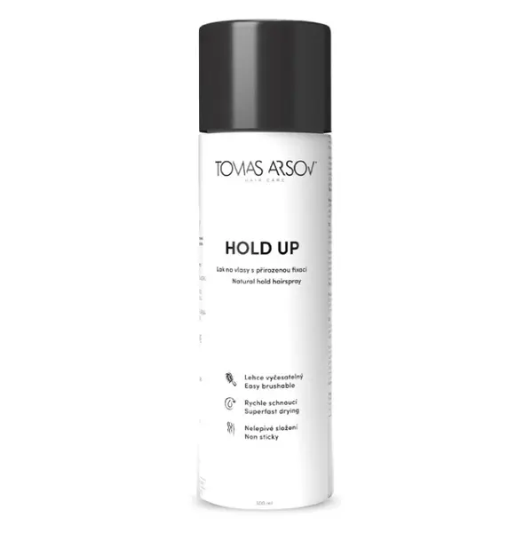 TOMAS ARSOV Lak na vlasy s přirozenou fixací Hold-Up 300 ml