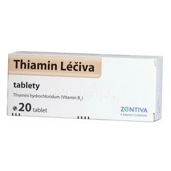 THIAMIN Léčiva 50 mg 20 tablet