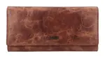 Dámská kožená peněženka Lagen LG-2164 Brown