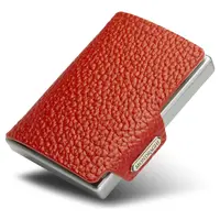 Kožená mini peněženka Mondraghi One Red