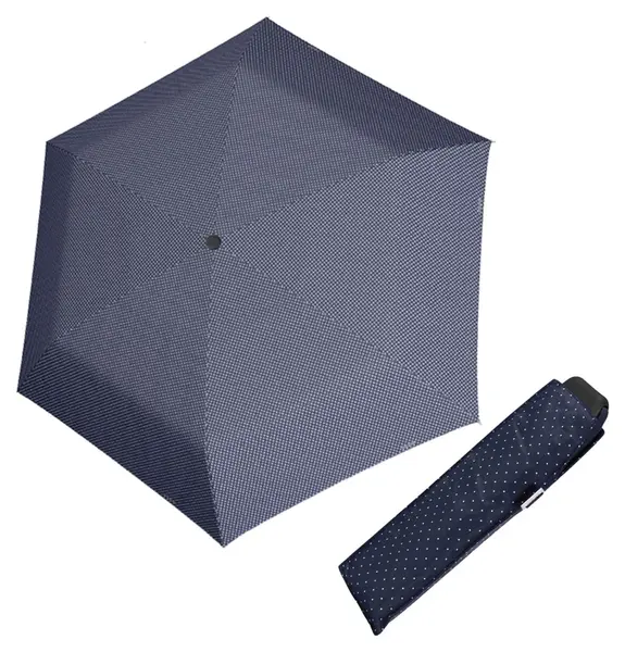 Skládací deštník Doppler Carbonsteel Mini Slim Chic Blue