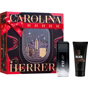 CAROLINA HERRERA 212 VIP Black dárková sada pro muže