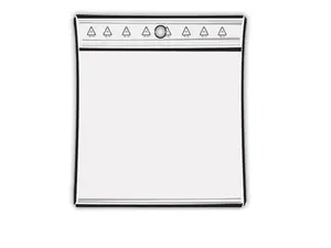 100 ks - Sáček rychlouzavírací PE 200x300/0,05 -s dírkou pro zavěšení