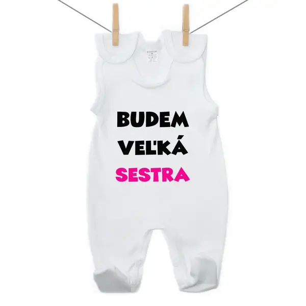 Boodyy Dupačky Budem veľká sestra 62 (2-4 mesiace)