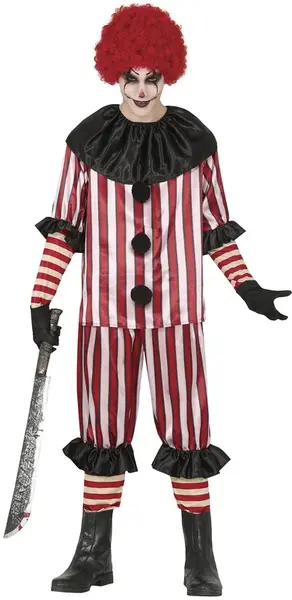 Pánsky kostým Klaun Halloween M 48-50