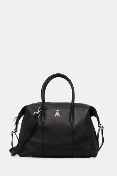 Kožená kabelka Patrizia Pepe