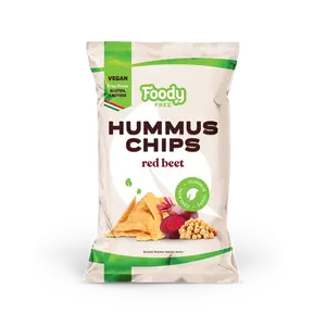 Foddy free Hummus chips s cviklou